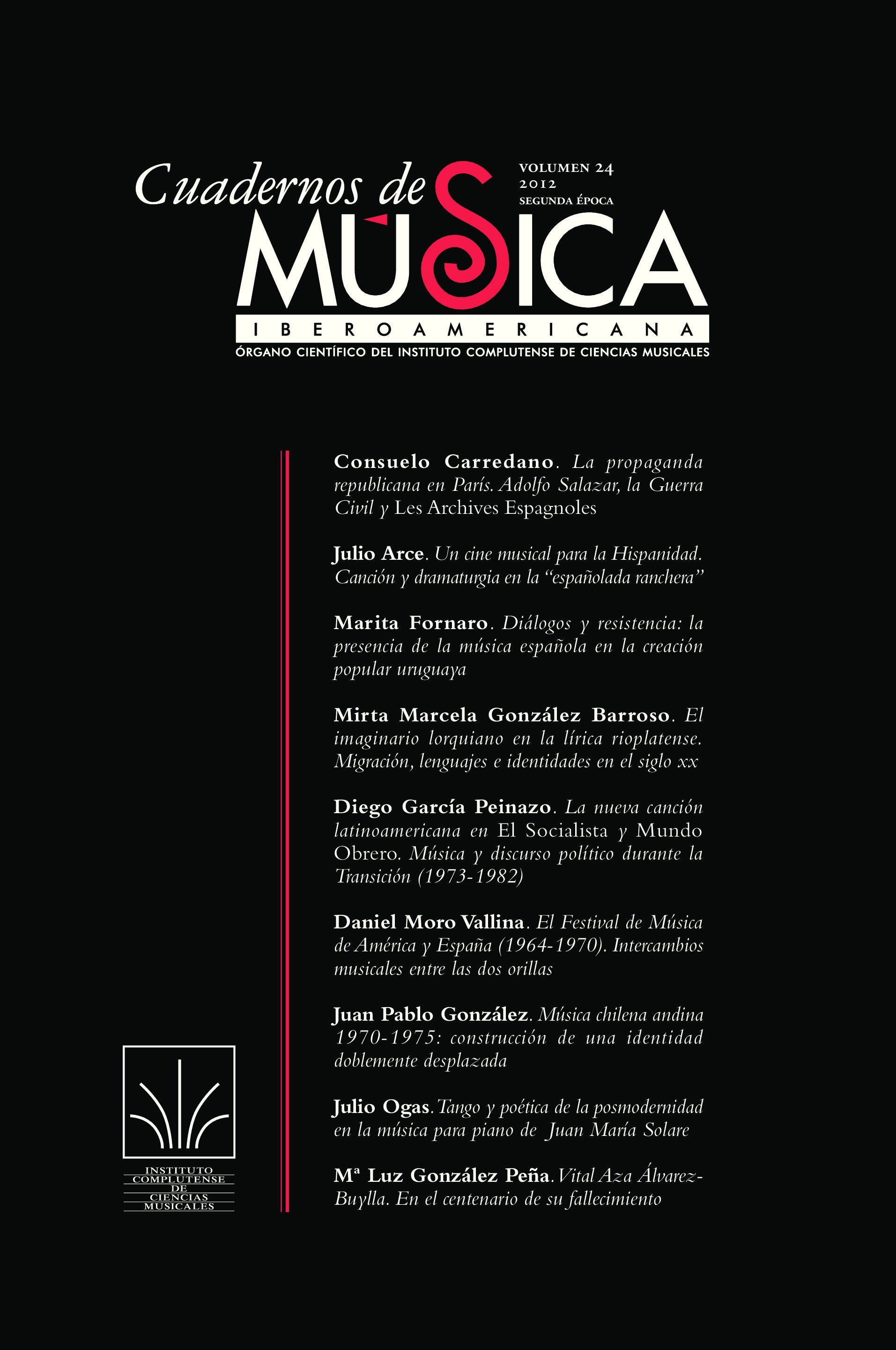 Cuadernos de Música Iberoamericana