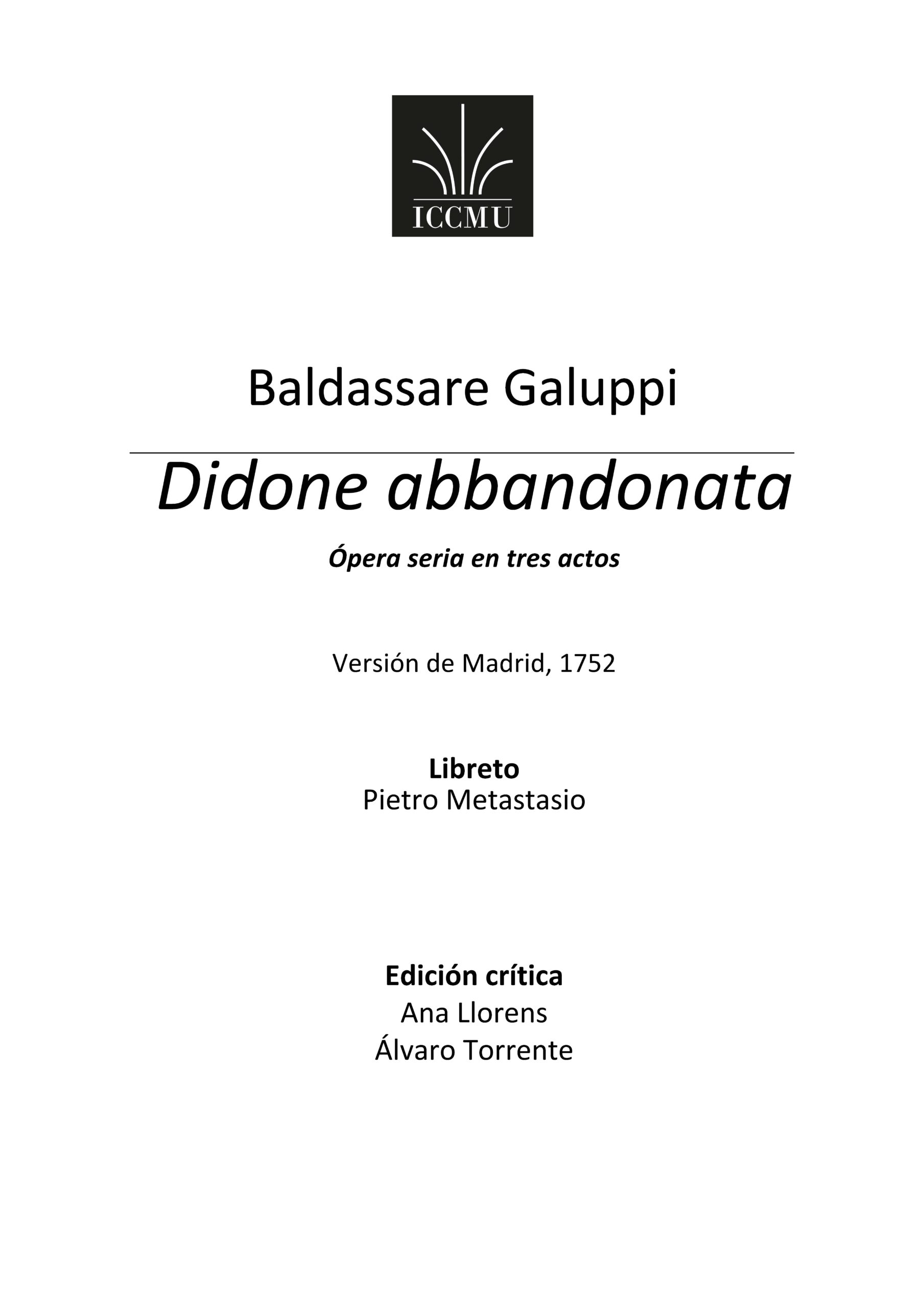 DIDONE Galuppi DIDONE Galuppi